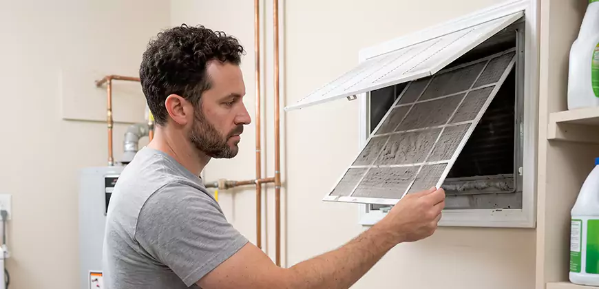 AC Filter Cleaning in Newnan