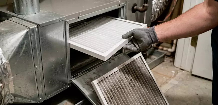 Window and Split Unit Filter Cleaning in Newnan