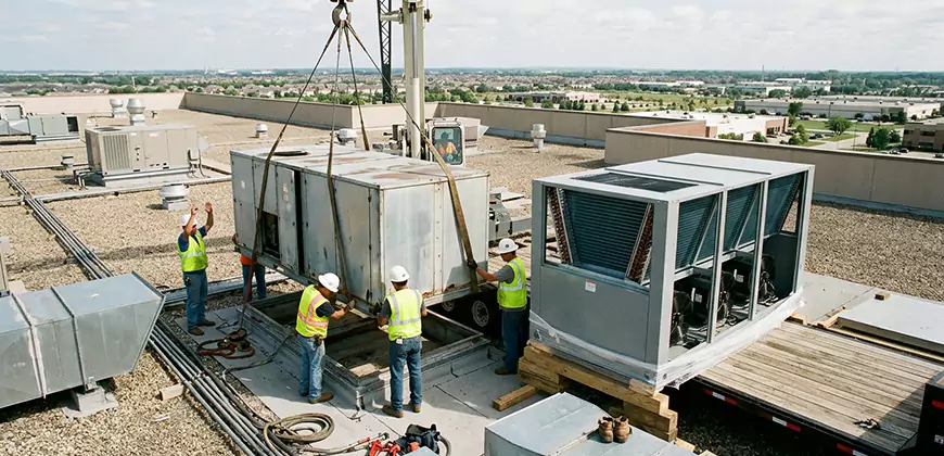 Warehouse and Industrial HVAC Replacement in Newnan